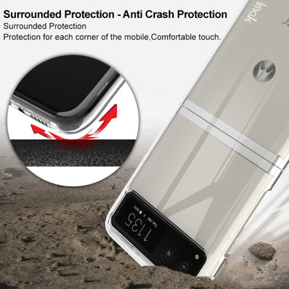 For Motorola Moto razr 40 IMAK Wing II Wear-resisting Crystal Protective Case - Motorola Cases by imak | Online Shopping UK | buy2fix