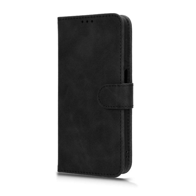 For Ulefone Note 15 Skin Feel Magnetic Flip Leather Phone Case(Black) - Ulefone Cases by buy2fix | Online Shopping UK | buy2fix