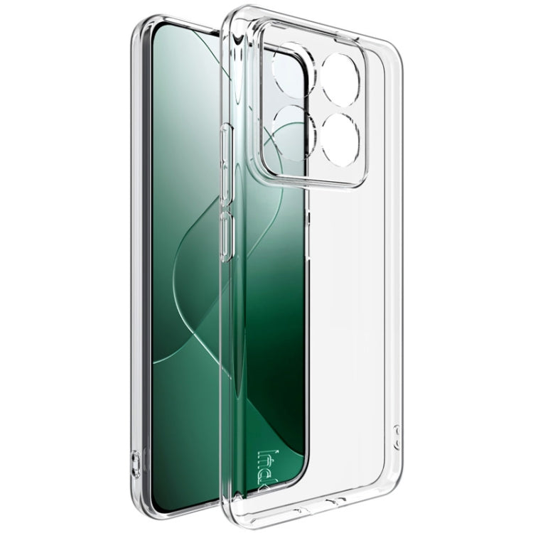 For Xiaomi 14 Pro 5G imak UX-5 Series Transparent Shockproof TPU Protective Case(Transparent) - 14 Pro Cases by imak | Online Shopping UK | buy2fix