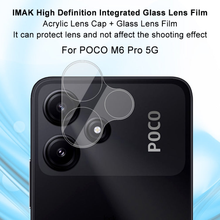 For Xiaomi Poco M6 Pro 5G imak High Definition Integrated Glass Lens Film - For Xiaomi by imak | Online Shopping UK | buy2fix