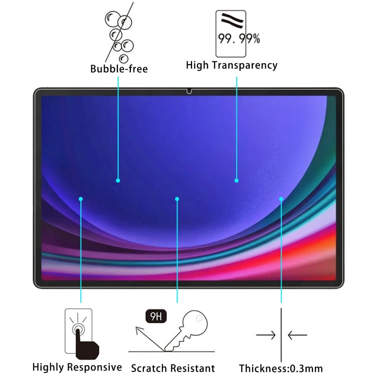 For Samsung Galaxy Tab S10+ 12.4 25pcs 9H 0.3mm Explosion-proof Tempered Glass Film - Tab S10+ Tempered Glass by buy2fix | Online Shopping UK | buy2fix