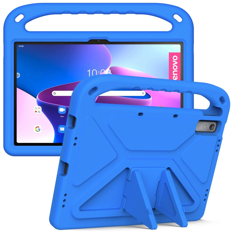 For Lenovo Pad Pro 2021 TB-J716F Handle Portable EVA Shockproof Tablet Case(Blue) - Lenovo by buy2fix | Online Shopping UK | buy2fix