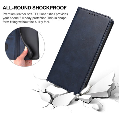 For Ulefone Armor 11T 5G / 11 5G Magnetic Closure Leather Phone Case(Blue) - Ulefone Cases by buy2fix | Online Shopping UK | buy2fix