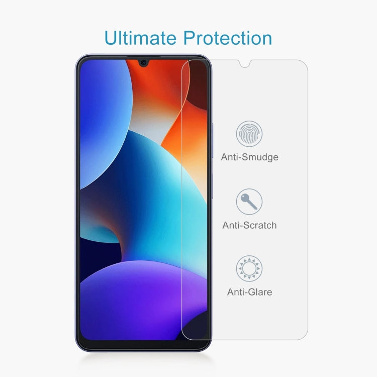 For Blackview COLOR 8 50pcs 0.26mm 9H 2.5D Tempered Glass Film - For Blackview by buy2fix | Online Shopping UK | buy2fix