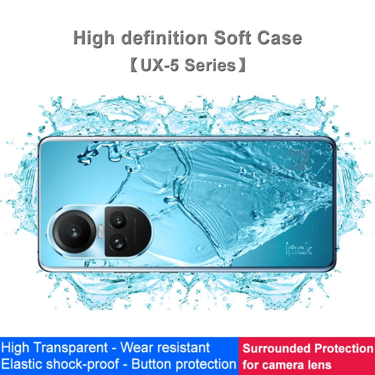 For OPPO Reno10 Pro 5G Global IMAK UX-5 Series Transparent TPU Phone Case - OPPO Cases by imak | Online Shopping UK | buy2fix