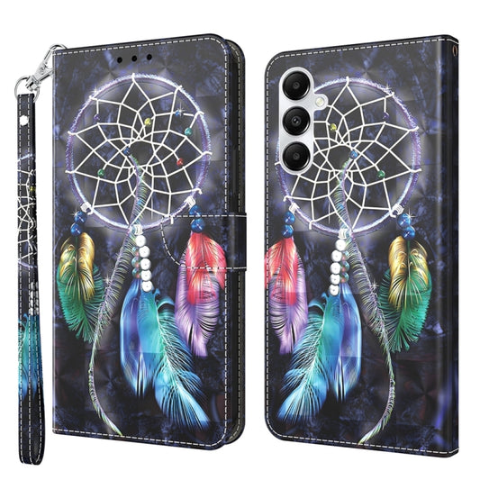 For Samsung Galaxy A35 5G 3D Painted Leather Phone Case(Colorful Dreamcatcher) - Galaxy Phone Cases by buy2fix | Online Shopping UK | buy2fix