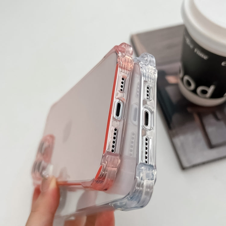 For iPhone 16 Four-corner Shockproof TPU Phone Case(Transparent) - iPhone 16 Cases by buy2fix | Online Shopping UK | buy2fix