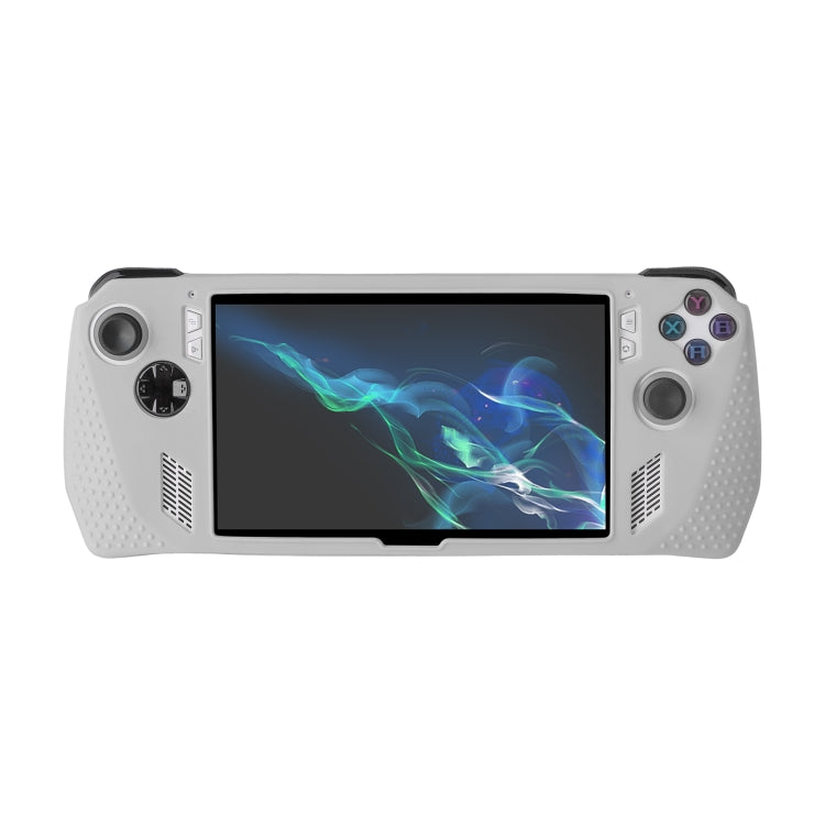 For ASUS ROG Ally Hifylux Gaming Console Silicone Case(Grey White) - Accessories by imak | Online Shopping UK | buy2fix