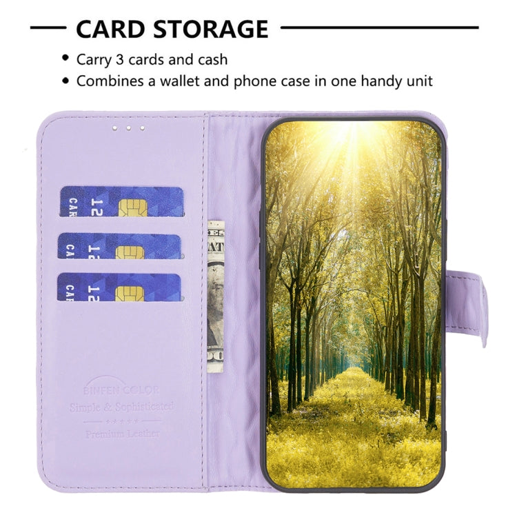 For Honor 200 Lite Global Diamond Lattice Wallet Flip Leather Phone Case(Purple) - Honor Cases by buy2fix | Online Shopping UK | buy2fix