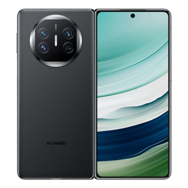 HUAWEI Mate X5, 16GB+512GB Collector Edition, 7.85 inch + 6.4 inch HarmonyOS 4.0.0 Kirin 9000S 7nm Octa-Core 2.16GHz, OTG, NFC, Not Support Google Play(Black) - Huawei Mate & P by Huawei | Online Shopping UK | buy2fix