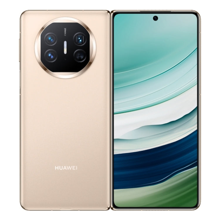 HUAWEI Mate X5, 16GB+512GB Collector Edition, 7.85 inch + 6.4 inch HarmonyOS 4.0.0 Kirin 9000S 7nm Octa-Core 2.16GHz, OTG, NFC, Not Support Google Play(Gold) - Huawei Mate & P by Huawei | Online Shopping UK | buy2fix