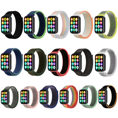 For Xiaomi Mi Band 8 Pro Nylon Loop Watch Band(Dark Navy Blue) - Watch Bands by buy2fix | Online Shopping UK | buy2fix