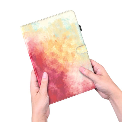 For Lenovo Tab M11 / Xiaoxin Pad 11 2024 Watercolor Pattern Flip Leather Tablet Case(Spring Cherry) - Lenovo by buy2fix | Online Shopping UK | buy2fix