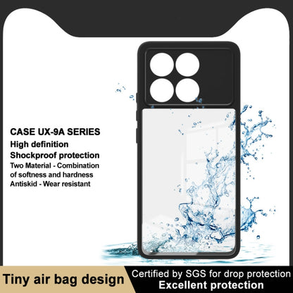 For Xiaomi Redmi K70 5G/K70 Pro 5G imak UX-9A Series Four-corner Airbag Shockproof Phone Case - K70 Pro Cases by imak | Online Shopping UK | buy2fix