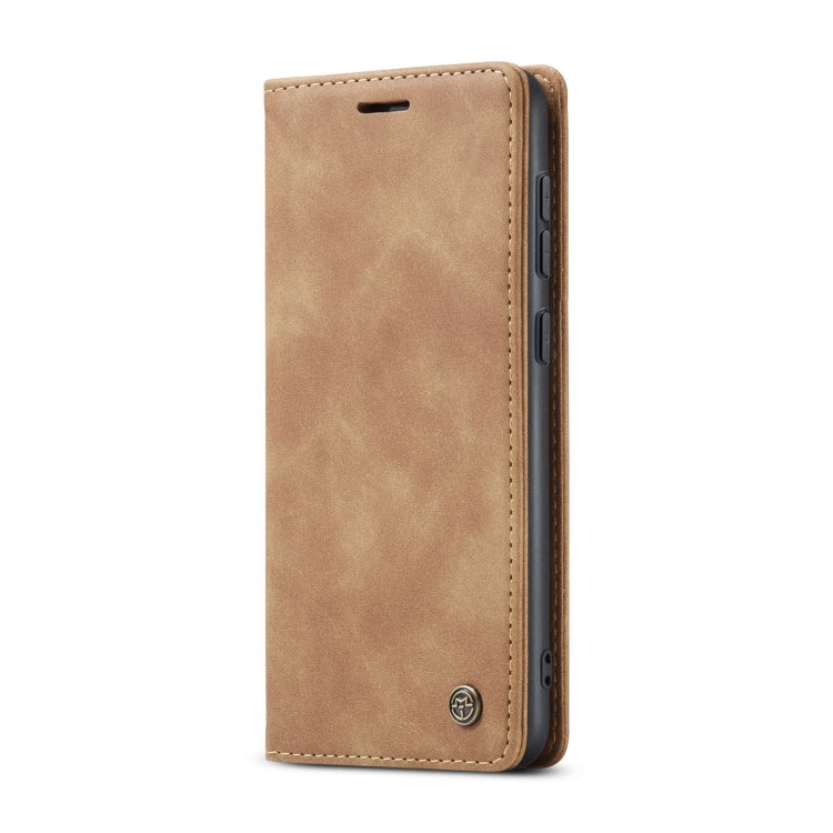 For Samsung Galaxy S24 5G CaseMe 013 Multifunctional Horizontal Flip Leather Phone Case(Brown) - Galaxy S24 5G Cases by CaseMe | Online Shopping UK | buy2fix