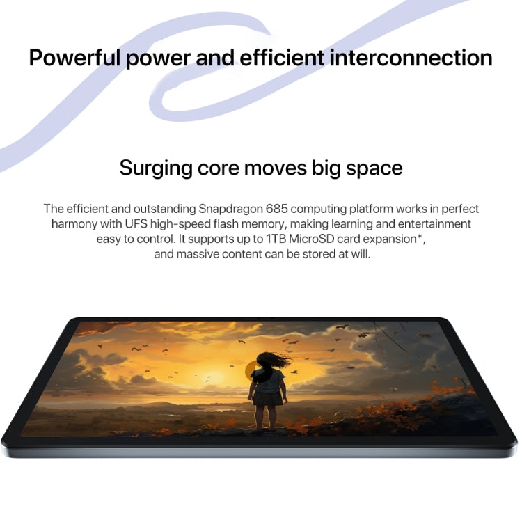 Lenovo Xiaoxin Pad 2024 11 inch WiFi Tablet, 6GB+128GB, Android 13, Qualcomm Snapdragon 685 Octa Core, Support Face Identification(Purple) - Lenovo by Lenovo | Online Shopping UK | buy2fix