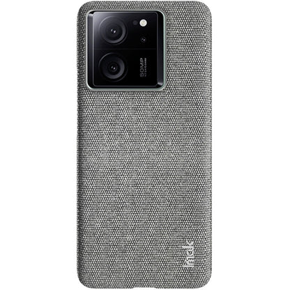 For Xiaomi Redmi K60 Ultra 5G imak Ruiyi Series Cloth Texture PU + PC Phone Case(Light Grey) - Redmi K60 Ultra Cases by imak | Online Shopping UK | buy2fix
