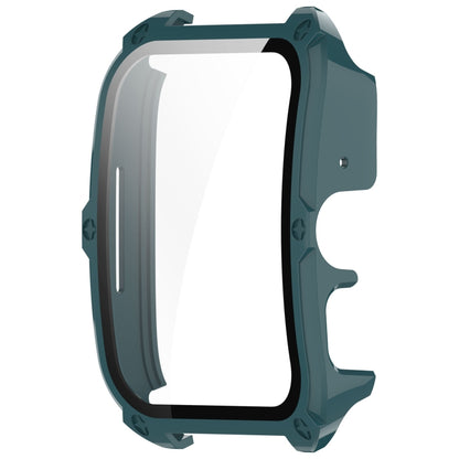 For OPPO Watch 4 Pro PC + Tempered Film Integrated Watch Protective Case(Pine Green) -  by buy2fix | Online Shopping UK | buy2fix