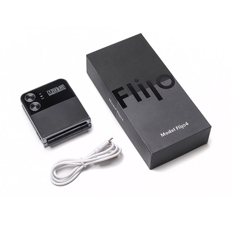 UNIWA F265 Flip Style Phone, 2.55 inch Mediatek MT6261D, FM, 4 SIM Cards, 21 Keys(Black) - UNIWA by UNIWA | Online Shopping UK | buy2fix