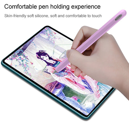 For Huawei M-pencil Stylus Touch Pen Integrated Non-slip Silicone Protective Cover(Fluorescent Color) - Pencil Accessories by buy2fix | Online Shopping UK | buy2fix