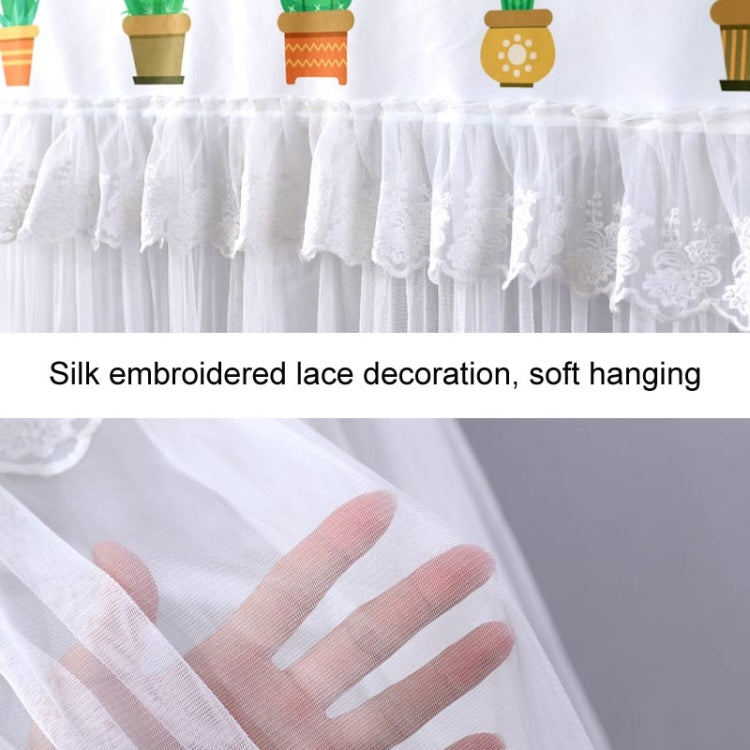 Do Not Take Dust-proof And Anti Direct Blowing Simple Wind Hanging Machine Air Conditioner Moon Cover, Size:Width 80 × Thickness 20 × Height 90cm(Plantain Leaves) - Dust Covers by buy2fix | Online Shopping UK | buy2fix