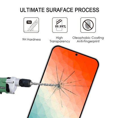 For Samsung Galaxy S24 5G 25pcs Full Glue Screen Tempered Glass Film, Support Fingerprint Unlocking - Galaxy S24 5G Tempered Glass by buy2fix | Online Shopping UK | buy2fix