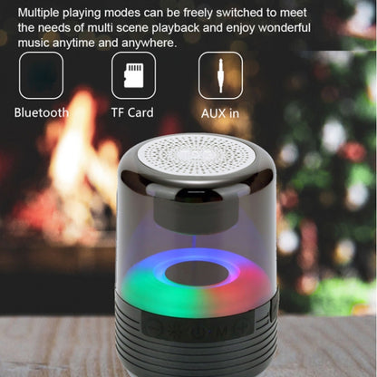 T&G TG369 Portable mini LED Wireless Bluetooth Speaker(Blue) - Mini Speaker by T&G | Online Shopping UK | buy2fix