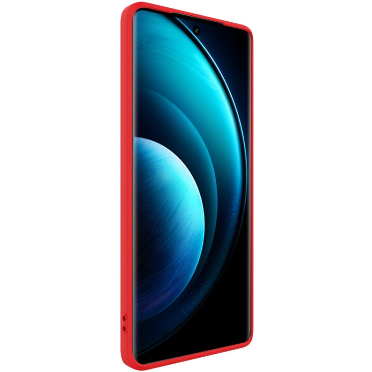 For vivo X100 5G imak UC-4 Series Straight Edge TPU Phone Case(Red) - X100 Cases by imak | Online Shopping UK | buy2fix
