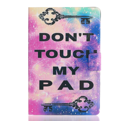 For Lenovo Tab M11/ Xiaoxin Pad 11 2024 Voltage Coloured Drawing Smart Leather Tablet Case(Dont Touch My Pad) - Lenovo by buy2fix | Online Shopping UK | buy2fix