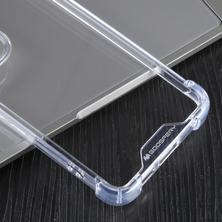 For Samsung Galaxy S24+ 5G MERCURY GOOSPERY SUPER Four-Corner Shockproof TPU Phone Case(Transparent) - Galaxy S24+ 5G Cases by GOOSPERY | Online Shopping UK | buy2fix