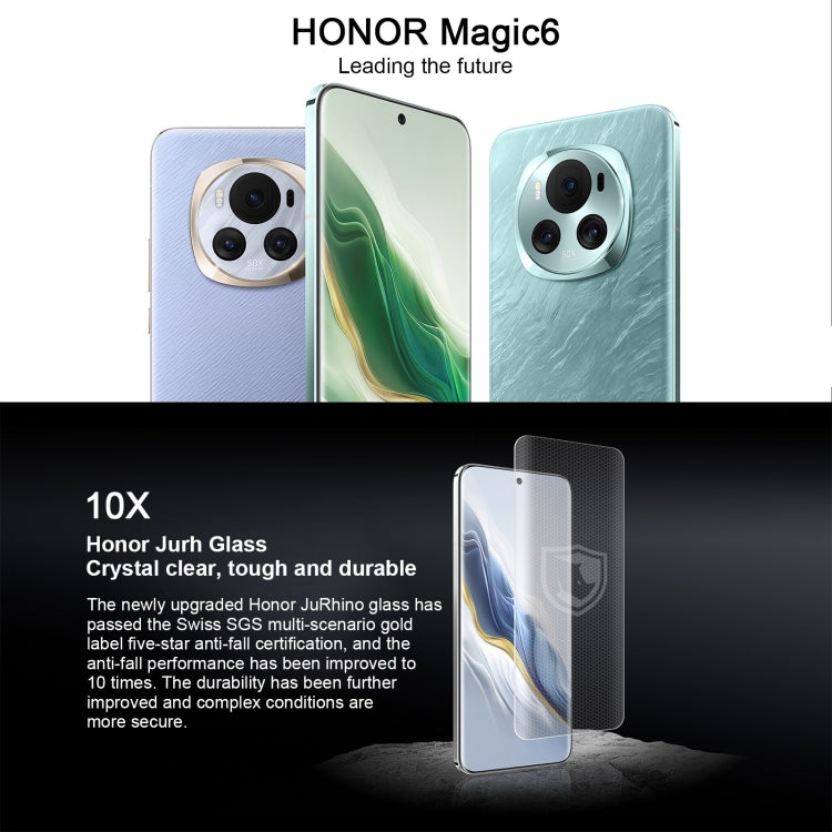 Honor Magic6, 16GB+256GB , 6.78 inch Magic OS 8.0 Snapdragon 8 Gen 3 Octa Core up to 3.3GHz, Network: 5G, OTG, NFC, Support Google Play(Green) - Honor by Huawei | Online Shopping UK | buy2fix