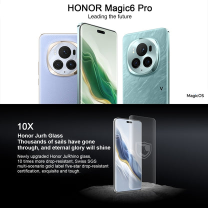 Honor Magic6 Pro, 16GB+512GB ,  6.8 inch Magic OS 8.0 Snapdragon 8 Gen 3 Octa Core up to 3.3GHz, Network: 5G, OTG, NFC, Support Google Play(Blue) - Honor by Huawei | Online Shopping UK | buy2fix