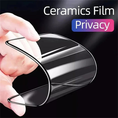 For iPhone 15 25pcs Full Coverage Frosted Privacy Ceramic Film - iPhone 15 Tempered Glass by buy2fix | Online Shopping UK | buy2fix
