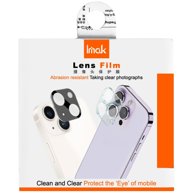 For OPPO Find X7 Ultra 5G IMAK Rear Camera Lens Glass Film Black Version - Find X7 Ultra Tempered Glass by imak | Online Shopping UK | buy2fix