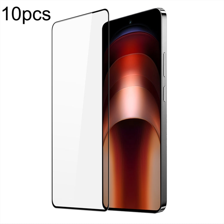 For vivo iQOO Neo9 / 9 Pro  10pcs DUX DUCIS 0.33mm 9H Medium Alumina Tempered Glass Film - iQOO Neo9 Tempered Glass by DUX DUCIS | Online Shopping UK | buy2fix