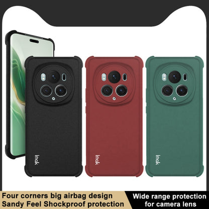 For Honor Magic6 Pro 5G imak Shockproof Airbag TPU Phone Case(Matte Green) - Honor Cases by imak | Online Shopping UK | buy2fix