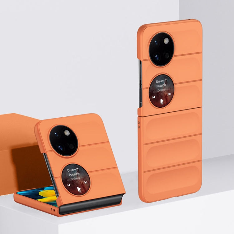 For Huawei Pocket 2 Skin Feel Magic Shield Shockproof PC Phone Case(Orange) - Huawei Cases by buy2fix | Online Shopping UK | buy2fix