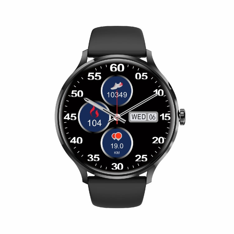 QS80 1.39 inch BT5.2 Smart Sport Watch, Support Bluetooth Call / Sleep / Blood Oxygen / Temperature / Heart Rate / Blood Pressure Health Monitor(Black) - Smart Watches by buy2fix | Online Shopping UK | buy2fix