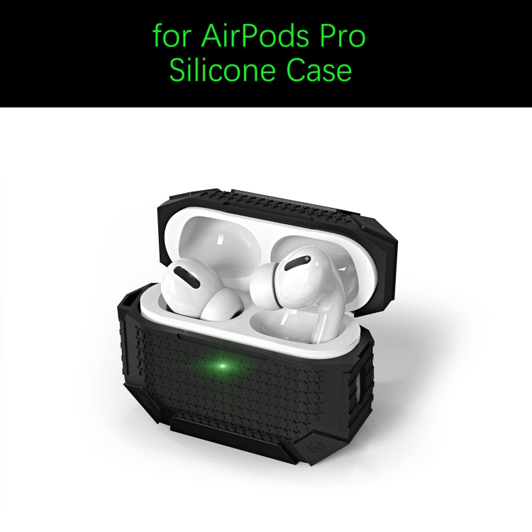 For AirPods 3 Wireless Earphones Shockproof Armor Protective Case(Dark Green) - For AirPods 3 by buy2fix | Online Shopping UK | buy2fix