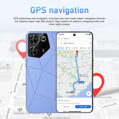 C20 Pro 5G / U32, 3GB+32GB, 6.528 inch Face Identification Android 10.0 MTK6737 Quad Core, Network: 4G, OTG, Dual SIM(Blue) -  by buy2fix | Online Shopping UK | buy2fix