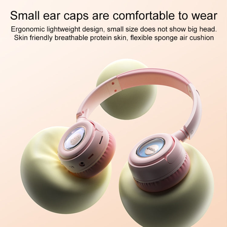 Yesido EP06 Children Over-Ear Bluetooth Headphones(Pink) - Headset & Headphone by Yesido | Online Shopping UK | buy2fix