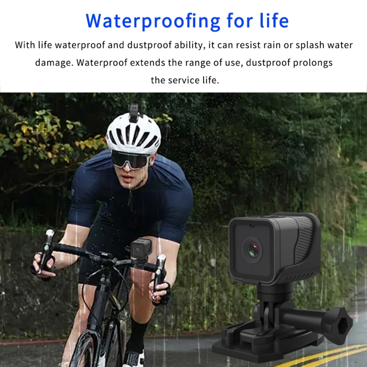 Z03 Mini DV 1080P Waterproof Action Camera with Ring Bracket Supports Infrared Night Vision(Black) - Mini Camera by buy2fix | Online Shopping UK | buy2fix