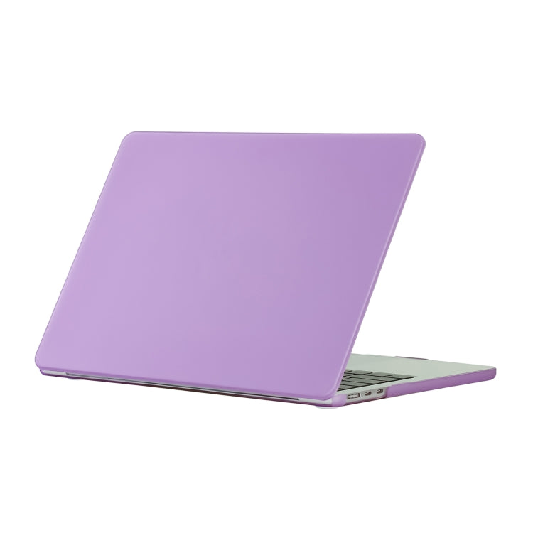 For MacBook Air 15.3 2024 A2941 (M2)/A3114 (M3) Laptop Matte Style Protective Case(Purple) - MacBook Air Cases by buy2fix | Online Shopping UK | buy2fix