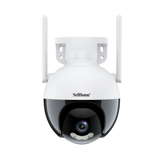 SriHome SH045 2MP DC5V IP66 Waterproof AI Auto Tracking Night Vision WiFi HD Camera(EU Plug) - Wireless Camera by SriHome | Online Shopping UK | buy2fix