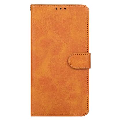 For iPhone 16 Leather Phone Case(Brown) - iPhone 16 Cases by buy2fix | Online Shopping UK | buy2fix