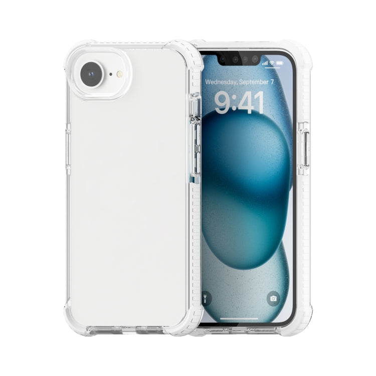 For iPhone SE 2024 Acrylic Full Coverage Shockproof Phone Case(Transparent) - More iPhone Cases by buy2fix | Online Shopping UK | buy2fix