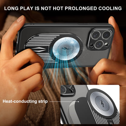 For iPhone 16 Pro Heat Dissipation Aromatherapy Holder Phone Case(Silver) - iPhone 16 Pro Cases by buy2fix | Online Shopping UK | buy2fix