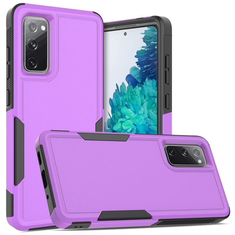 For Samsung Galaxy S20 FE 2 in 1 PC + TPU Phone Case(Purple) - Galaxy S20 FE Cases by buy2fix | Online Shopping UK | buy2fix