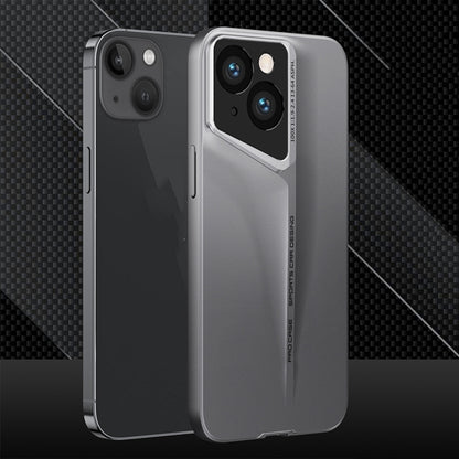 For iPhone 15 GKK Blade Ultra-thin Full Coverage Phone Case(Grey) - iPhone 15 Cases by GKK | Online Shopping UK | buy2fix