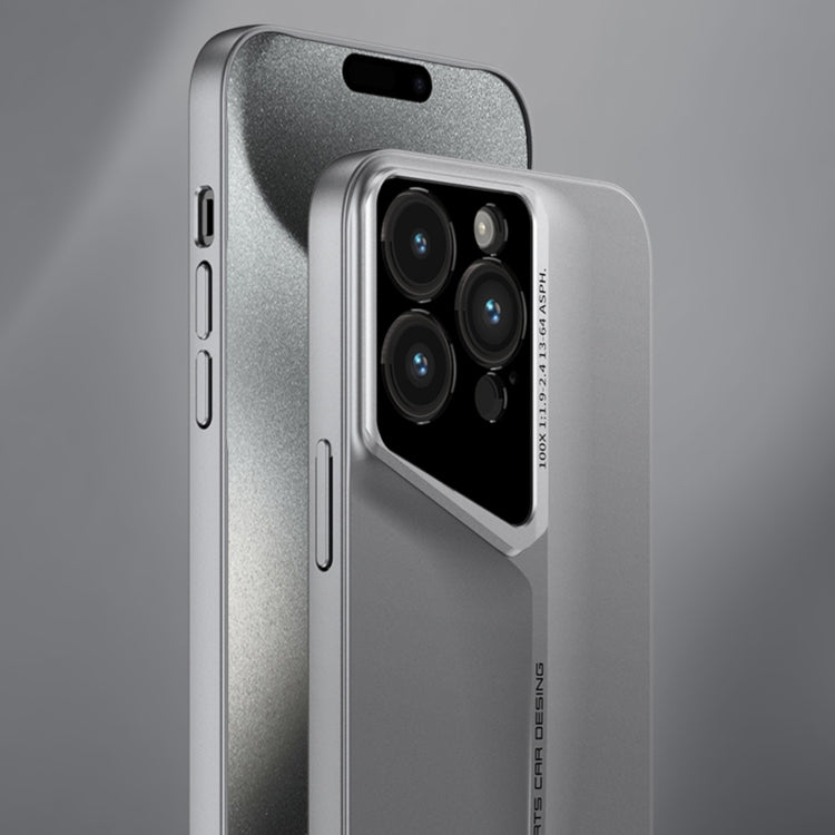 For iPhone 15 GKK Blade Ultra-thin Full Coverage Phone Case(Grey) - iPhone 15 Cases by GKK | Online Shopping UK | buy2fix